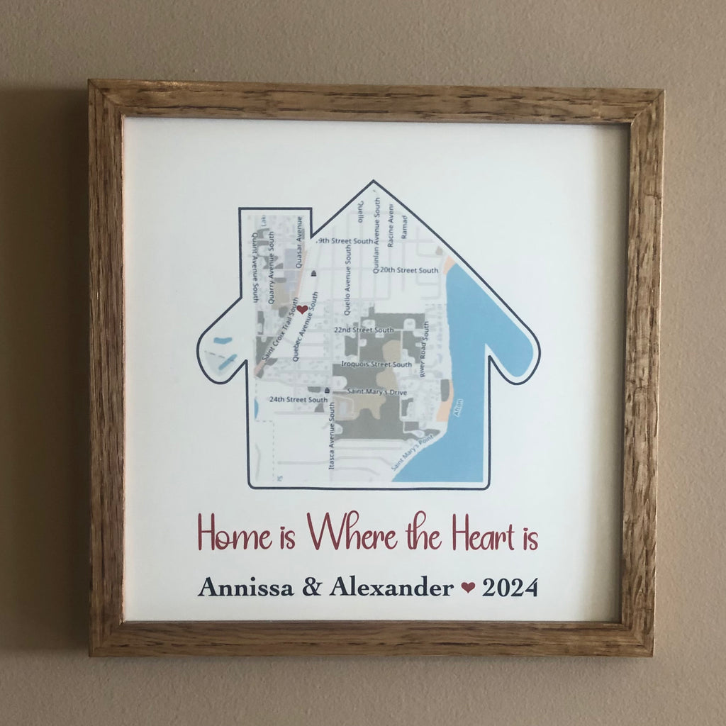 Home is Where the Heart is (Wall Hanging) – PersonalizedWithPride.com, image size:1024x1024