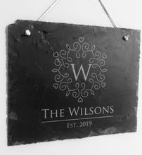 Slate Plaque - Established Date
