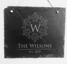 Slate Plaque - Established Date
