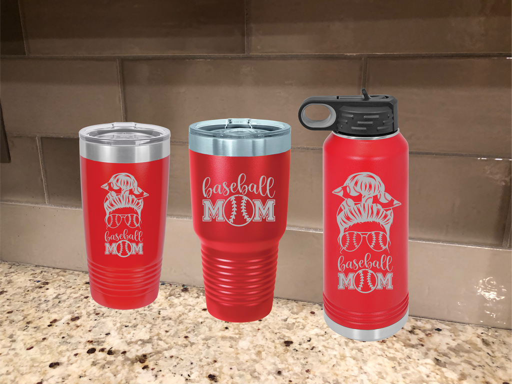 Baseball Mama Tumbler With Straw, Game Day Baseball Travel Mug, Sports  Water Bottle for Her, Baseball Cup for Mom, Sports Lover Gift 
