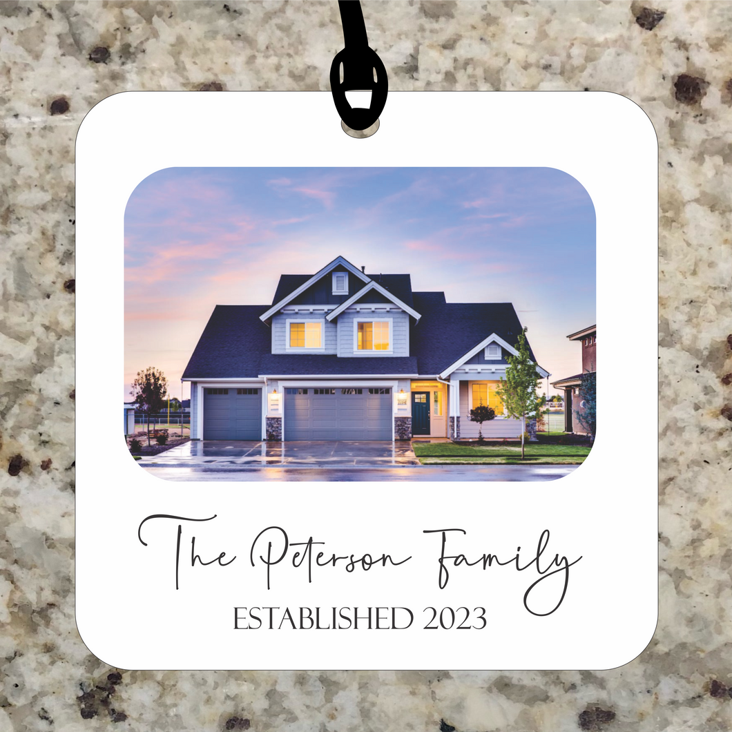 Housewarming Photo Ornament