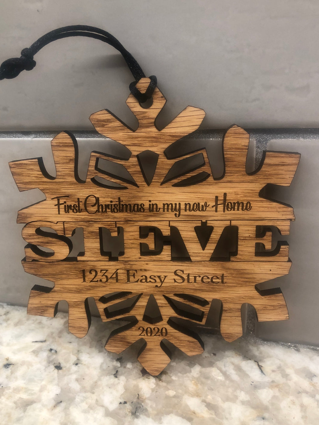 First Christmas in my new Home Ornament