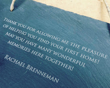 Slate Plaque - New Home New Beginning