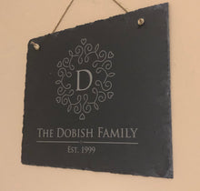 Slate Plaque - Established Date