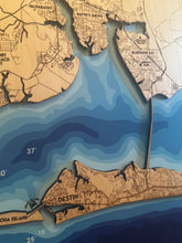 Choctawhatchee Bay - 3D Map