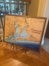 Pensacola Bay - 3D Map