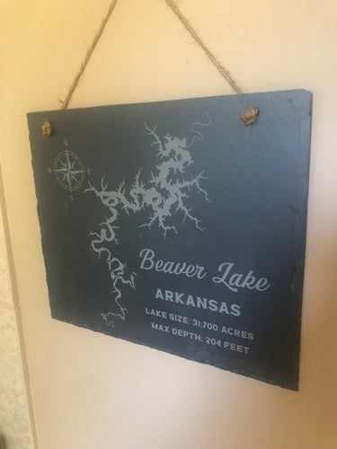 Lake Plaque - Beaver Lake