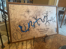 Old Hickory Lake - 3D Map
