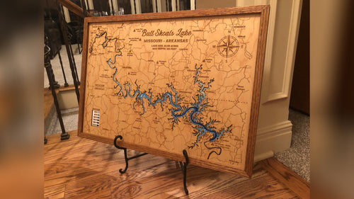 Bull Shoals Lake - 3D Map