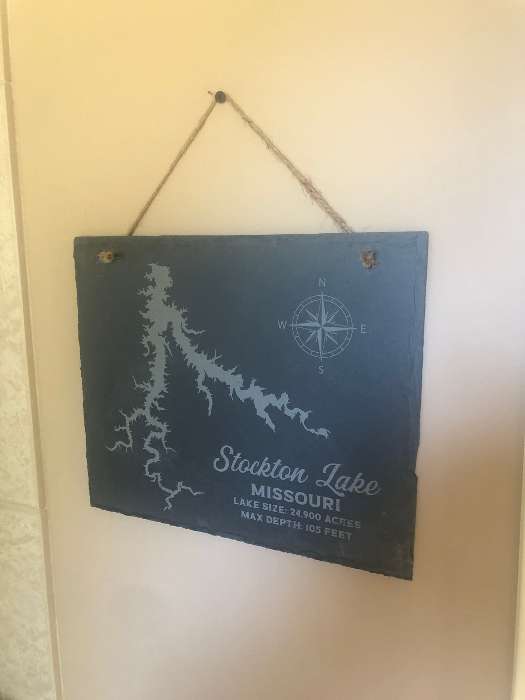 Lake Plaque - Stockton Lake