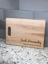 Cutting Board - Name & Address