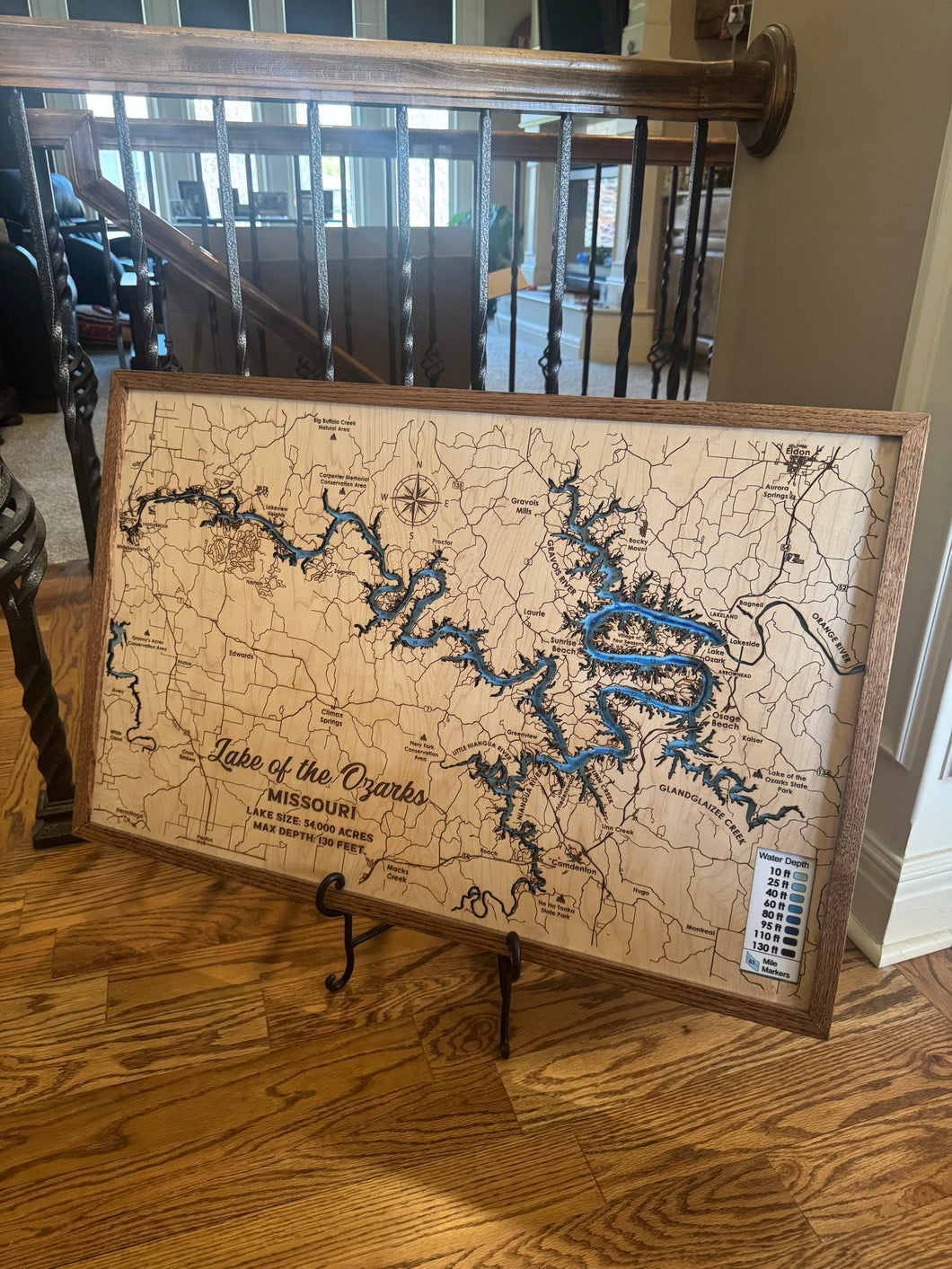 Lake of the Ozarks - 3D Map