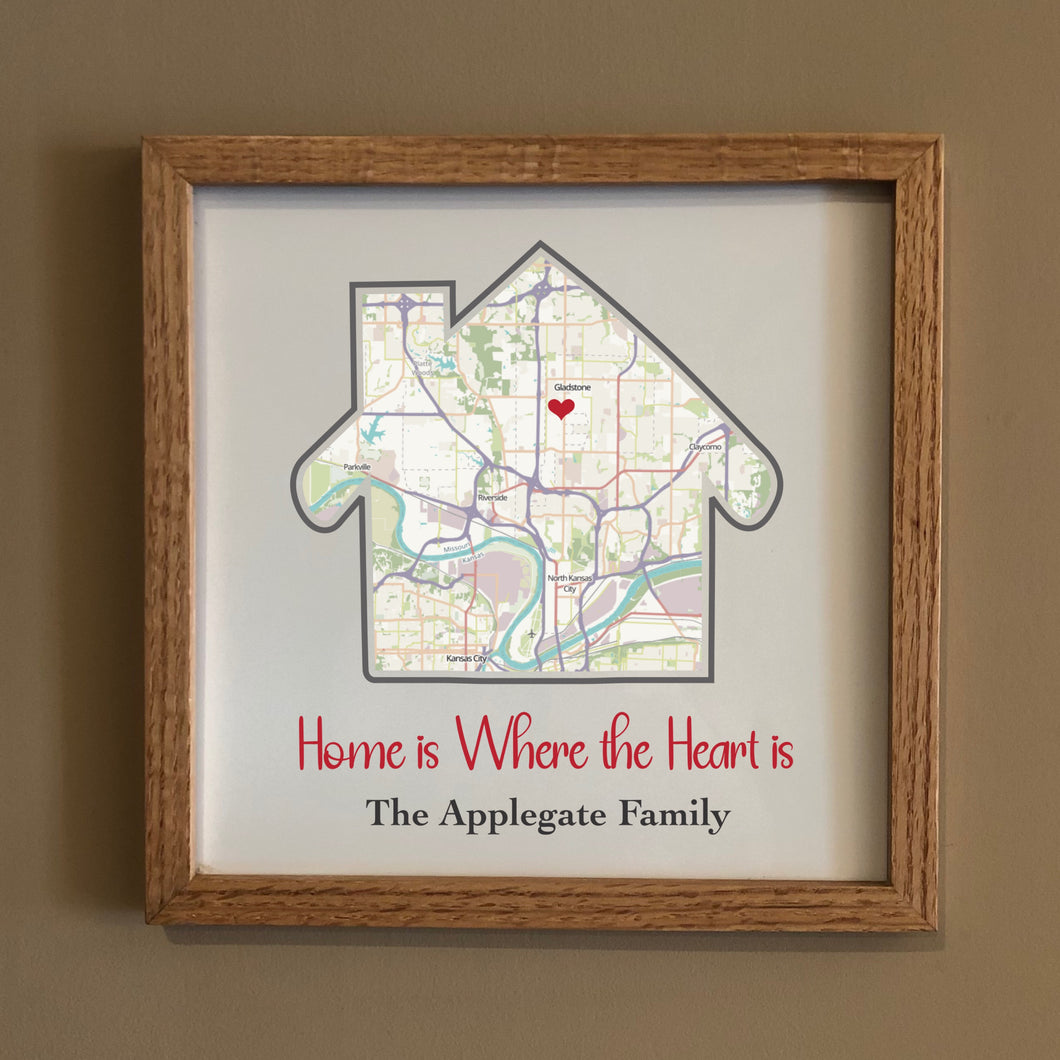 Home is Where the Heart is (Wall Hanging)