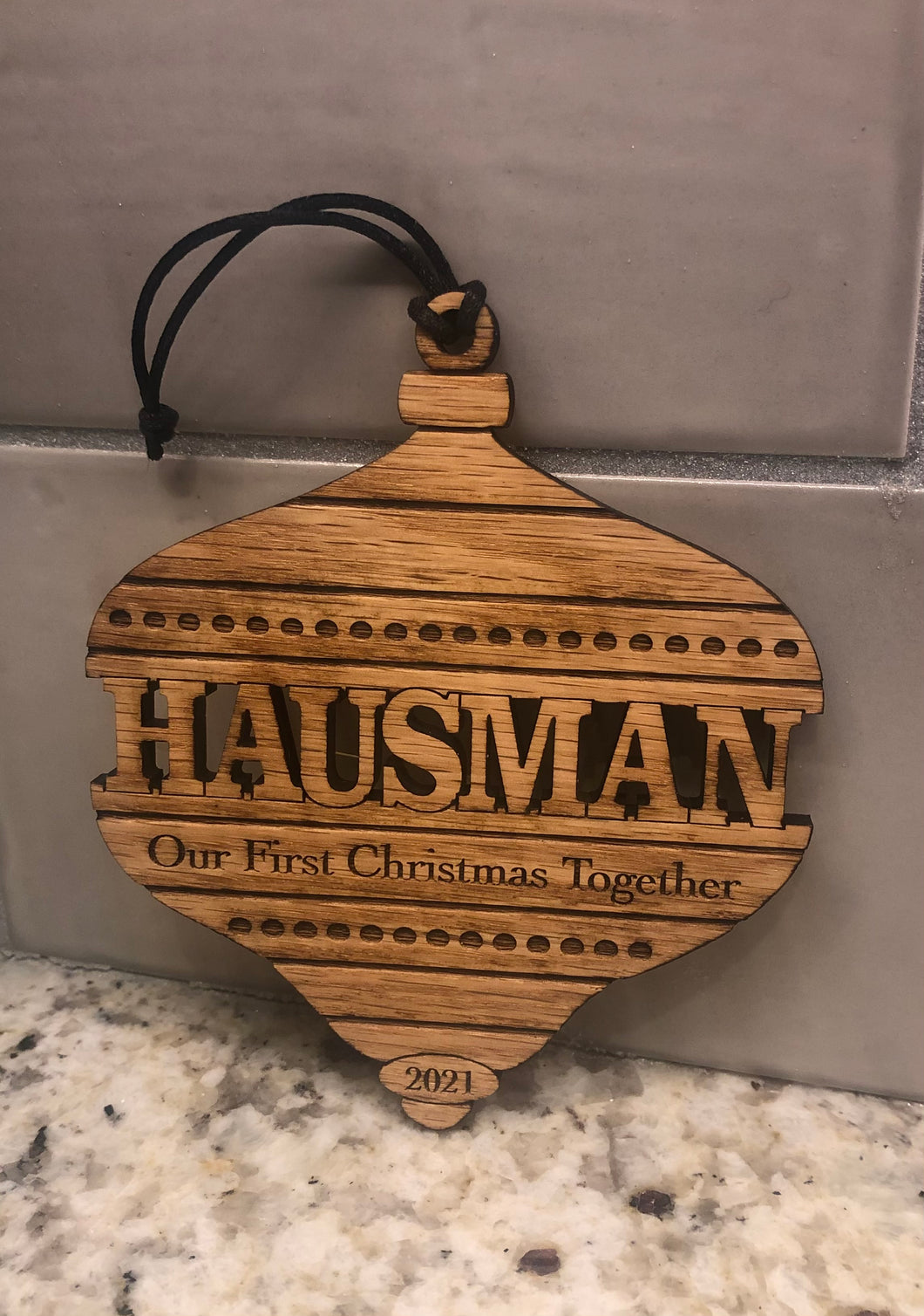 Classic Ornament First Christmas