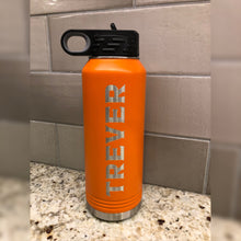 Water Bottle with Name Bold