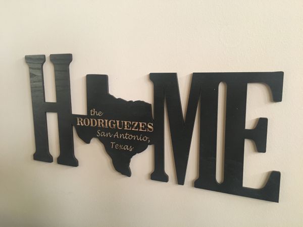 State Home Sign