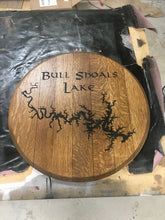 Bull Shoals Lake Map Barrel